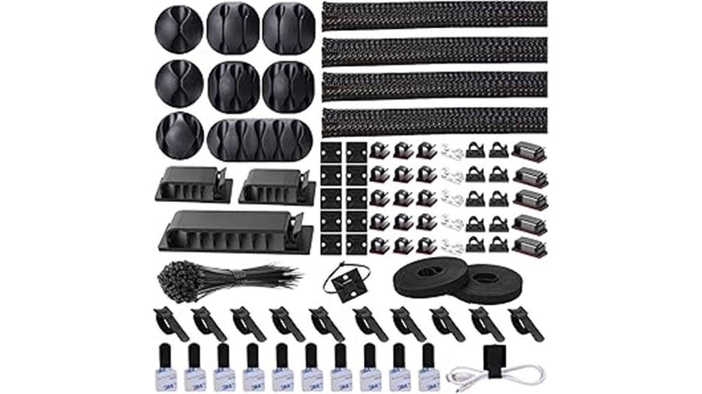 norocme 192 piece cable kit
