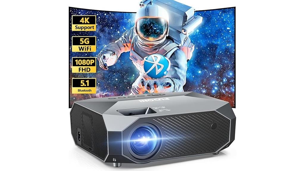outdoor wireless 1080p projector