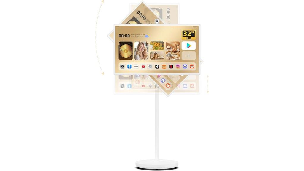 portable 32 inch android tv