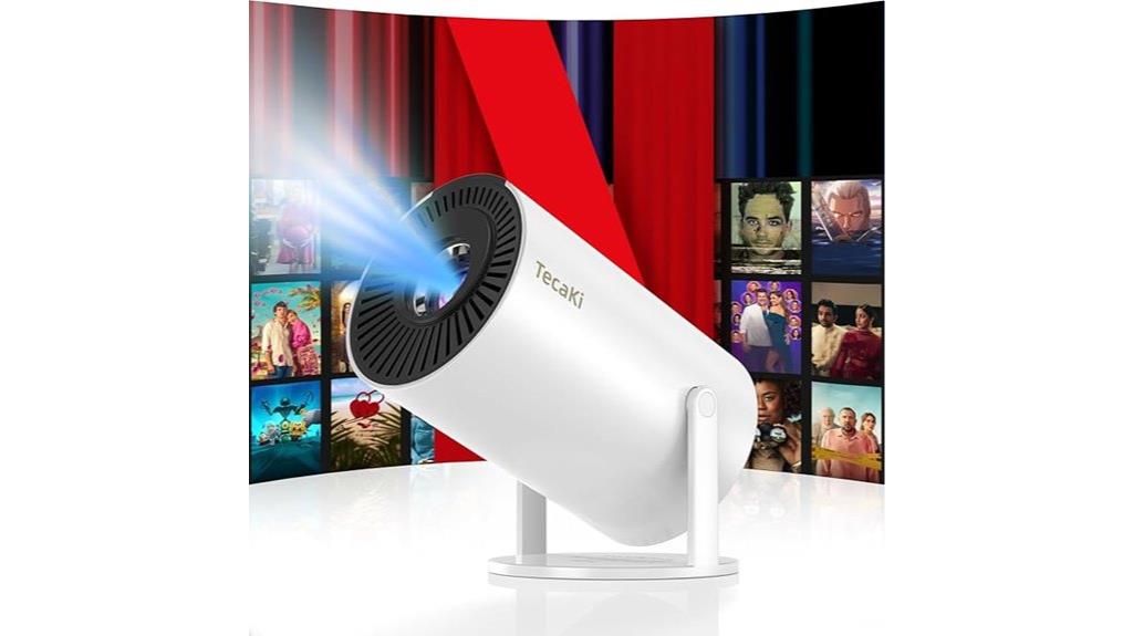 portable 4k smart projector