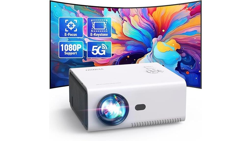 portable wifi bluetooth projector