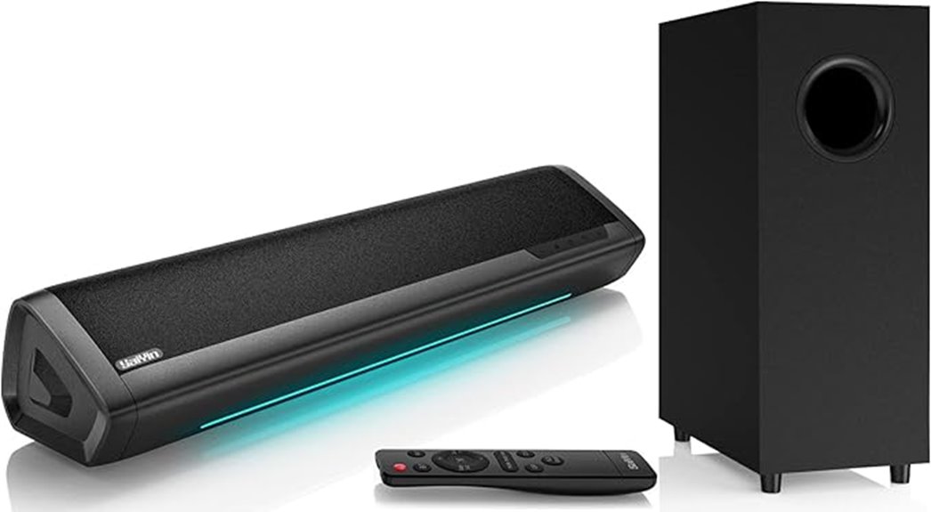 saiyin 2 1 sound bar