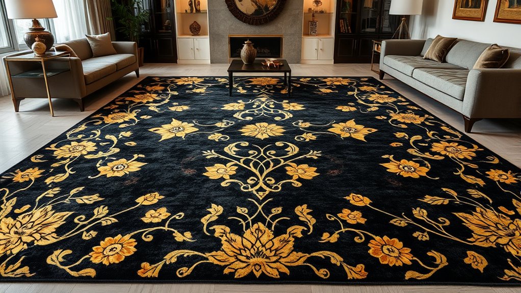 selecting ideal silk rug