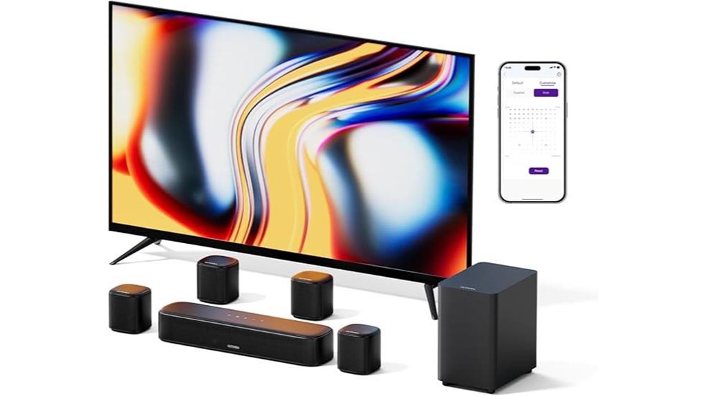 seven channel sound system