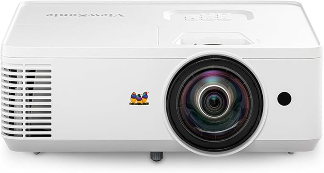 short throw business projector