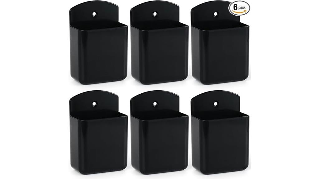 six piece wall mount