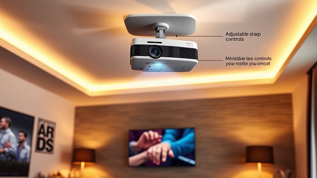small room projector considerations