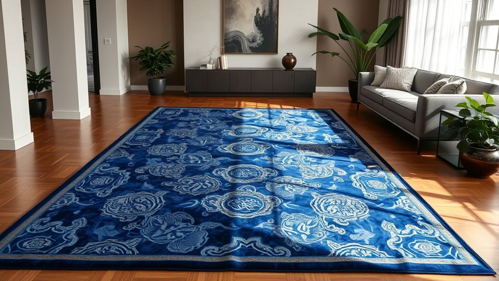 top navy silk rugs 2025