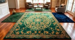 top silk rugs for noise