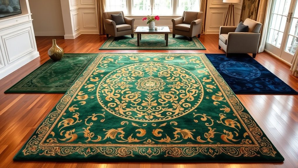 top silk rugs for noise