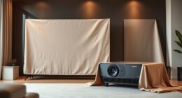 tv and projector dust covers