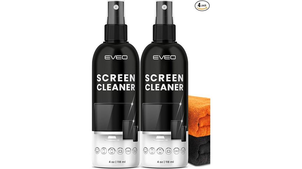 two pack screen cleaning kit