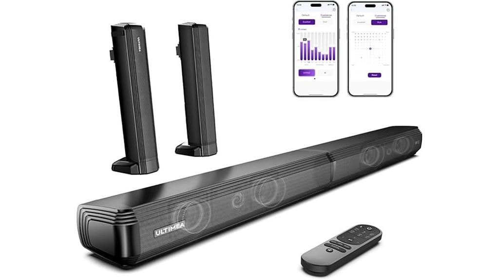 ultimea 2 2ch bluetooth soundbar