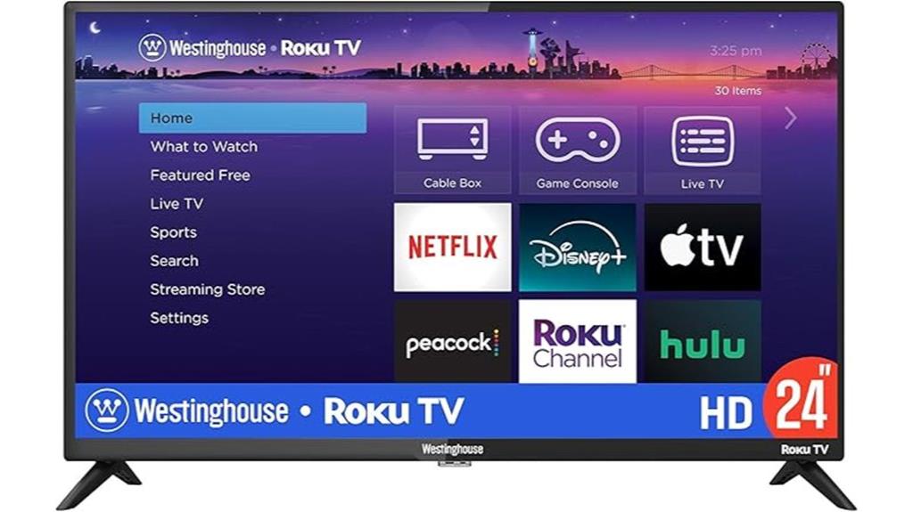 westinghouse roku 24 tv