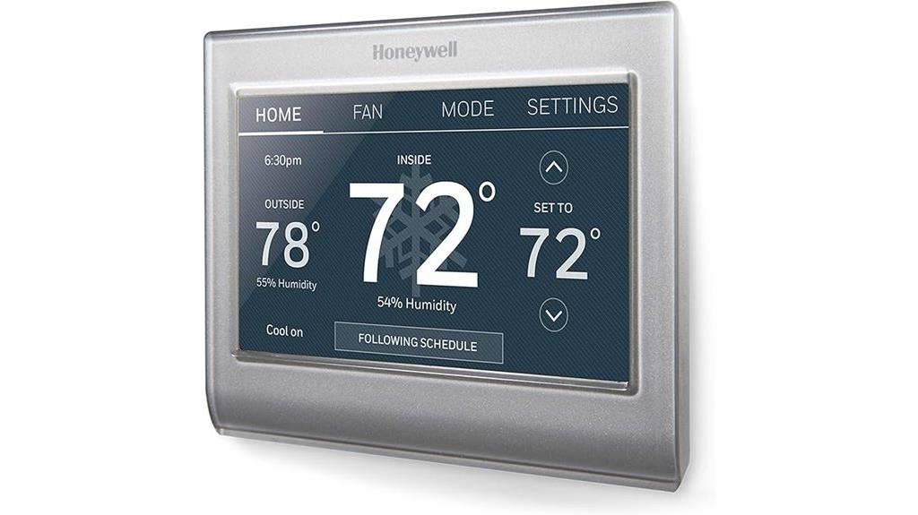 wi fi color thermostat model