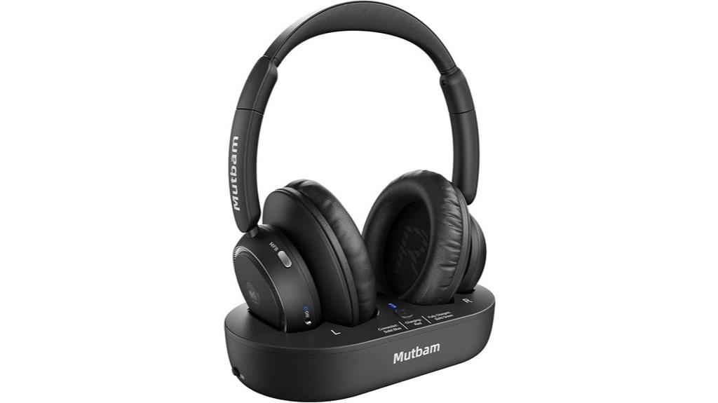 wireless tv headphones set