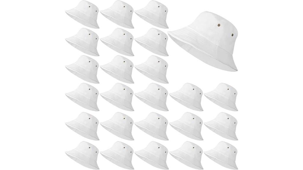 24 pack cotton sun hats