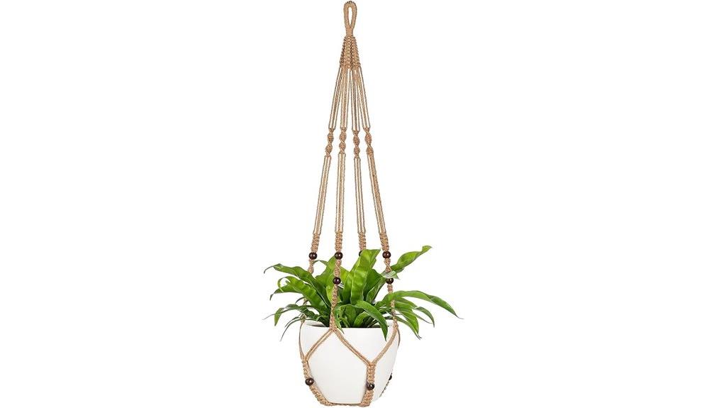 43 inch macrame hanger