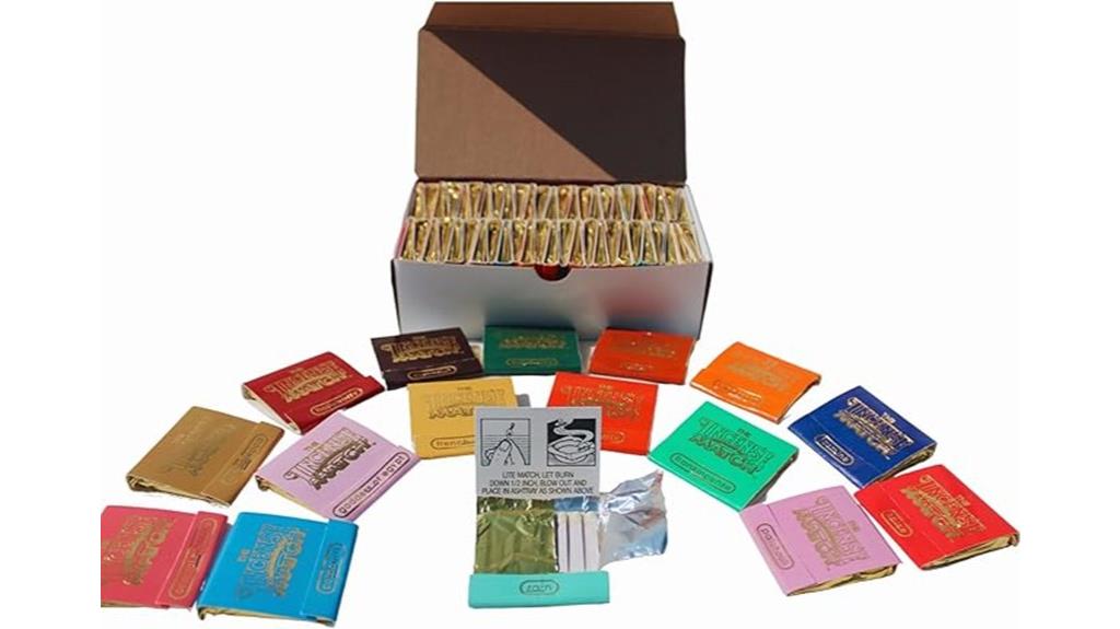 50 incense match variety pack