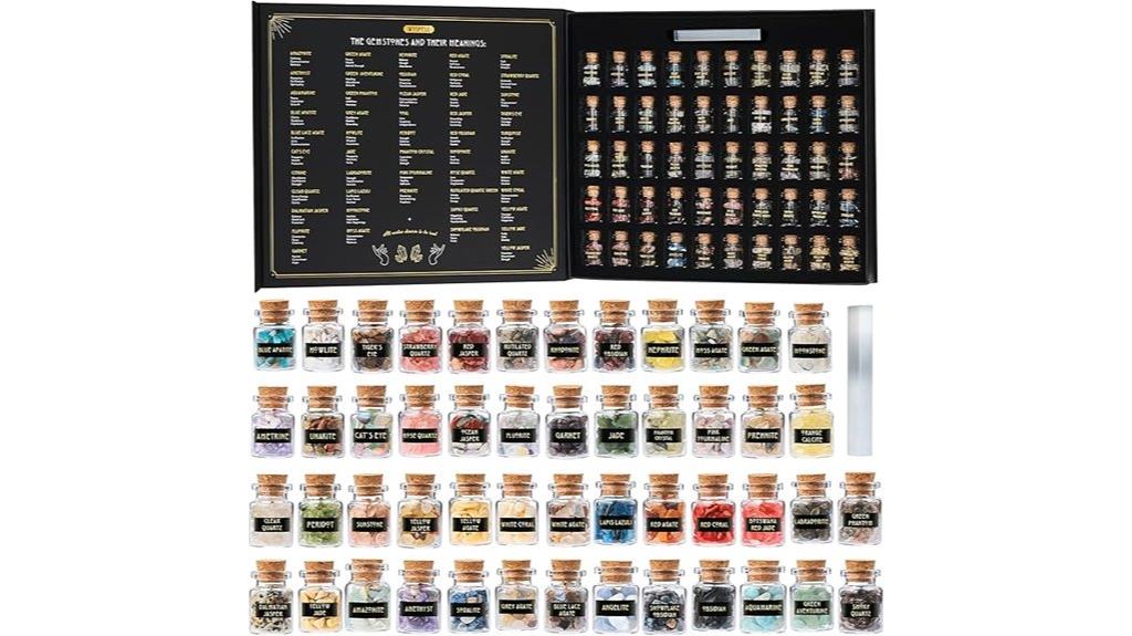 50 piece crystal collection