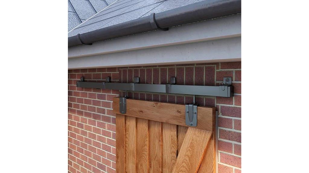 8 foot barn door kit