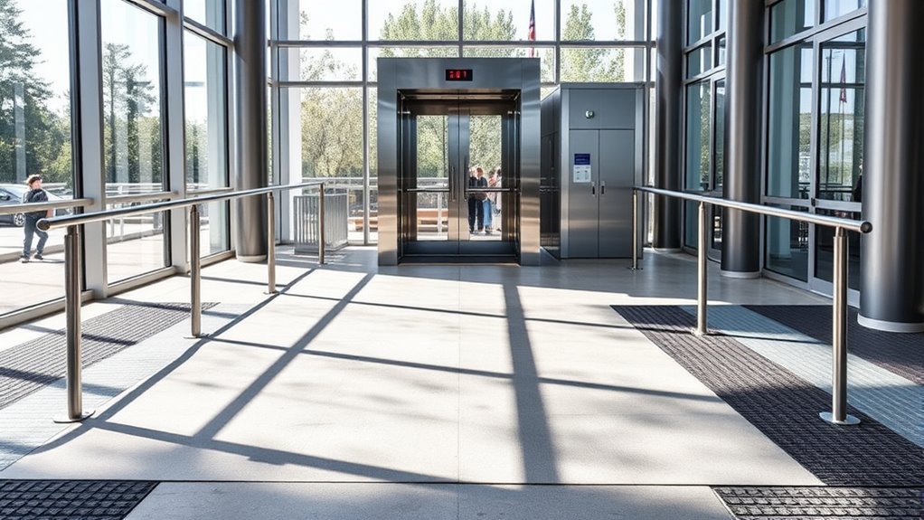 accessible ramps and layouts