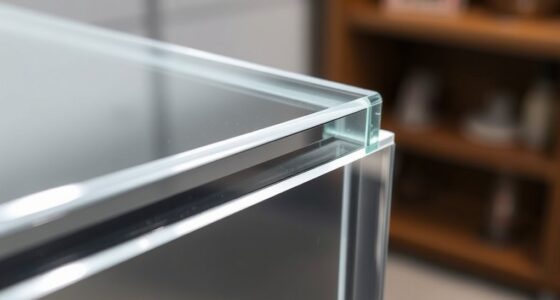 acrylic edge scratch prevention