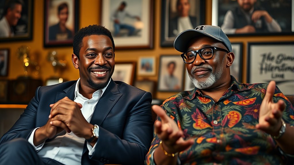 actors discuss career achievements
