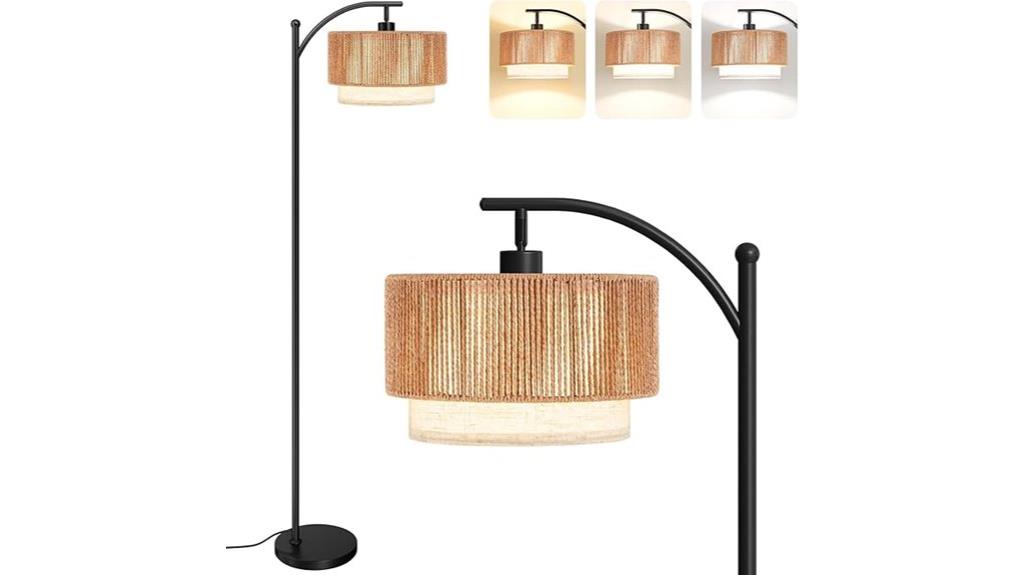 adjustable rattan fabric shades