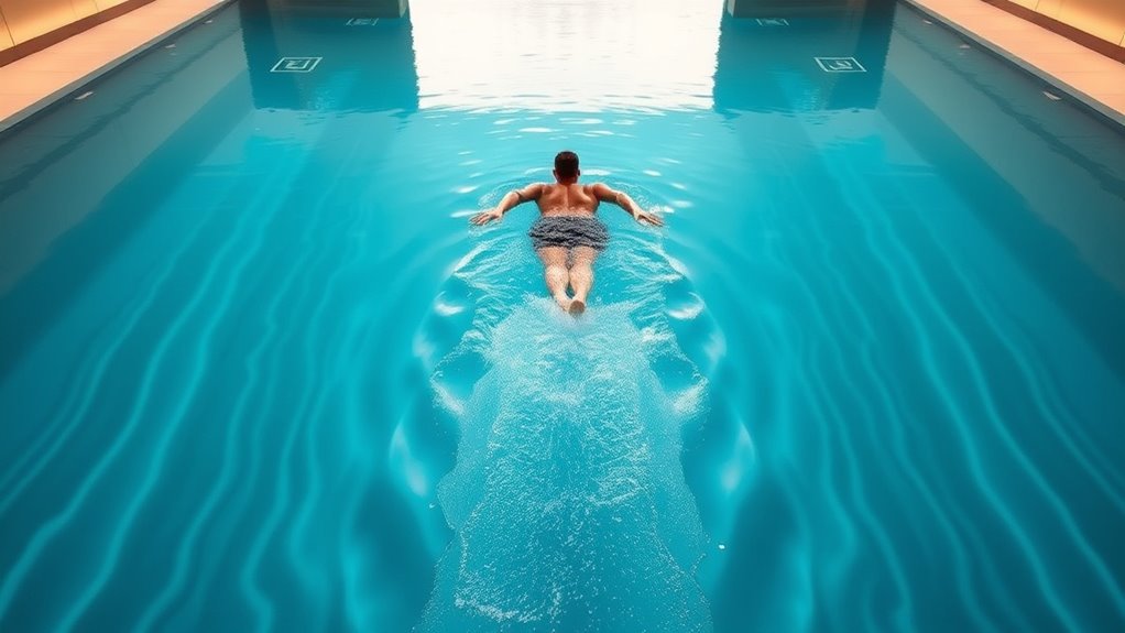adjustable space efficient swimming