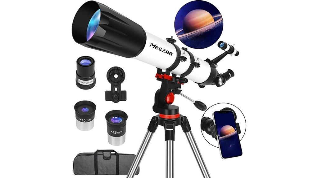 adult telescope with mount