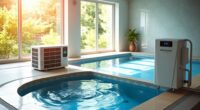 affordable endless pool heating