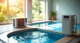 affordable endless pool heating