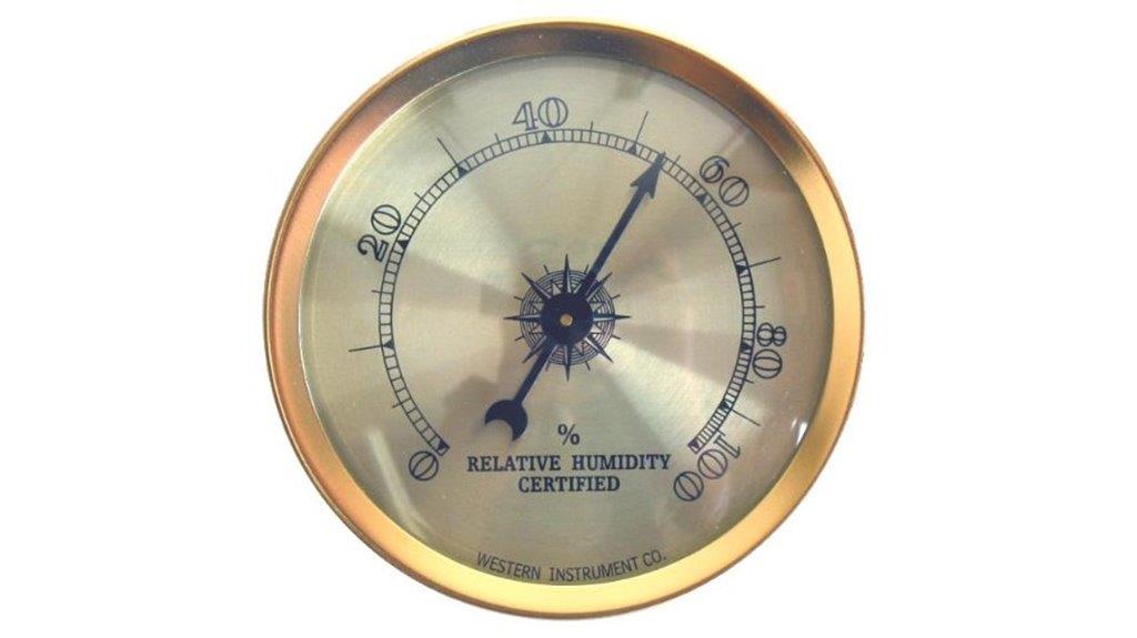 analog cigar humidity monitor