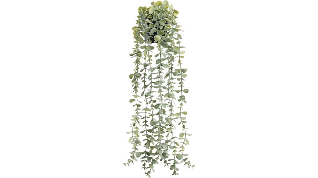 artificial eucalyptus hanging plants