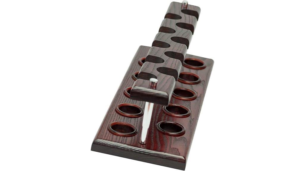 ash wood smoking pipe stand