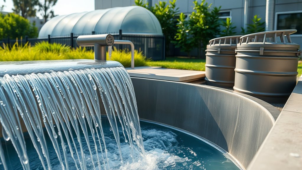 backwash waste disposal techniques