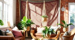 balance your bohemian decor