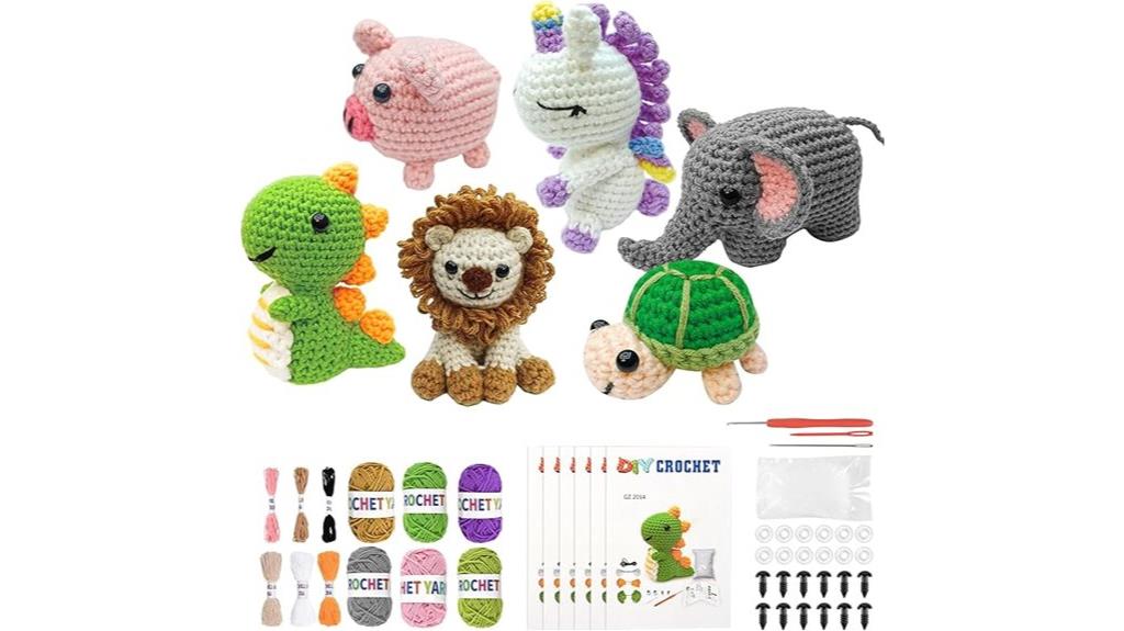 beginner crochet kit supplies