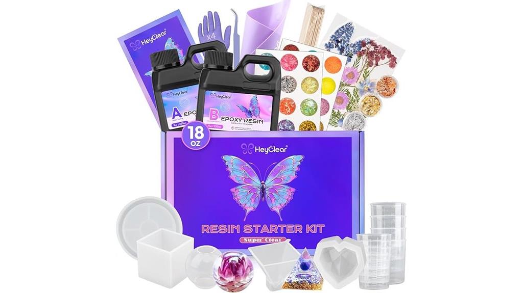 beginner s clear resin kit