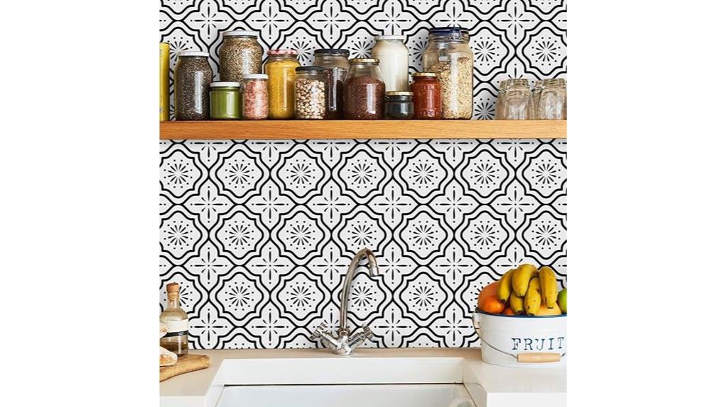 black white geometric wallpaper