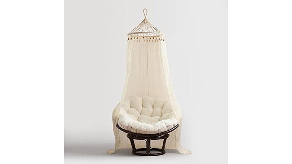 bohemian cotton canopy decor