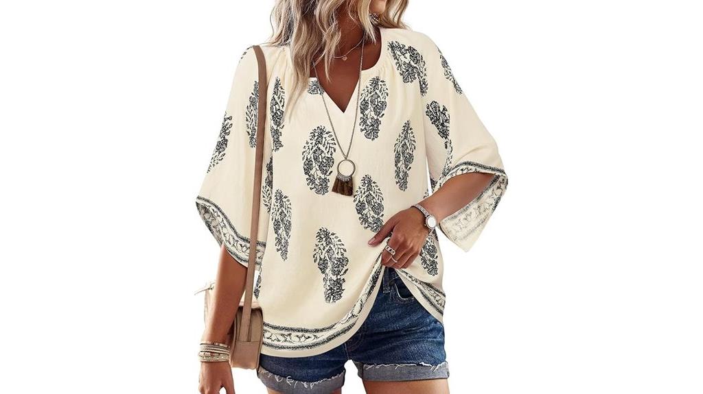 bohemian peasant blouse
