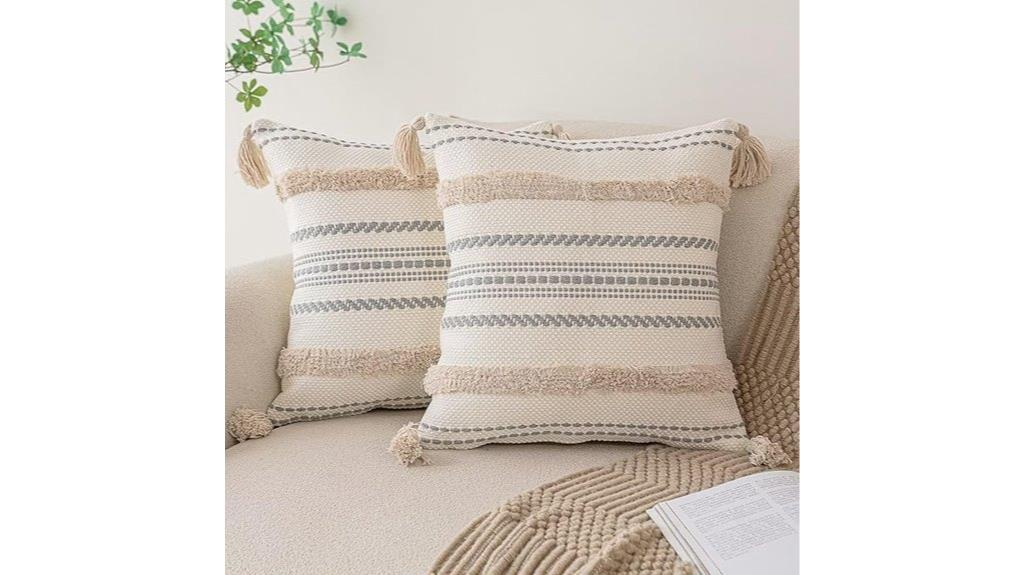 boho 18x18 pillow set