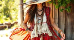 boho chic layering techniques