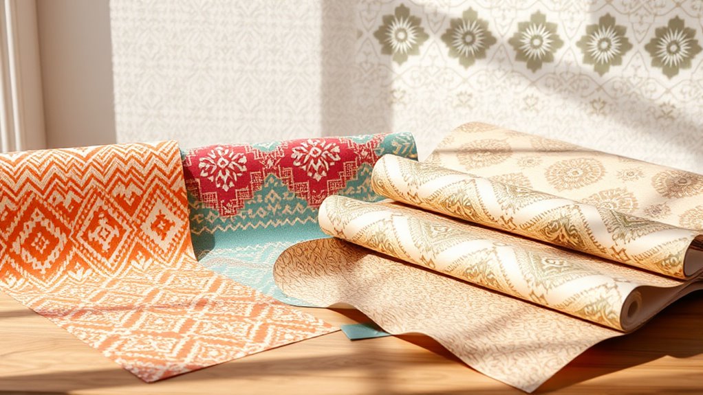 boho contact paper designs