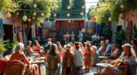 boho culture and music