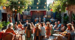 boho culture and music