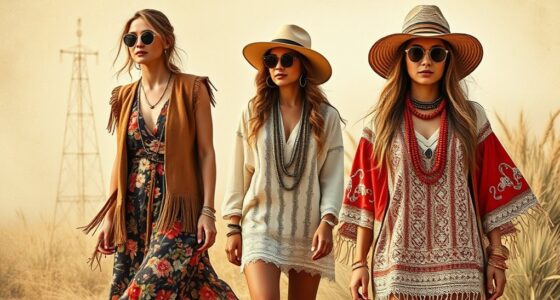 boho fashion through decades