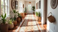 boho hallway runner styles